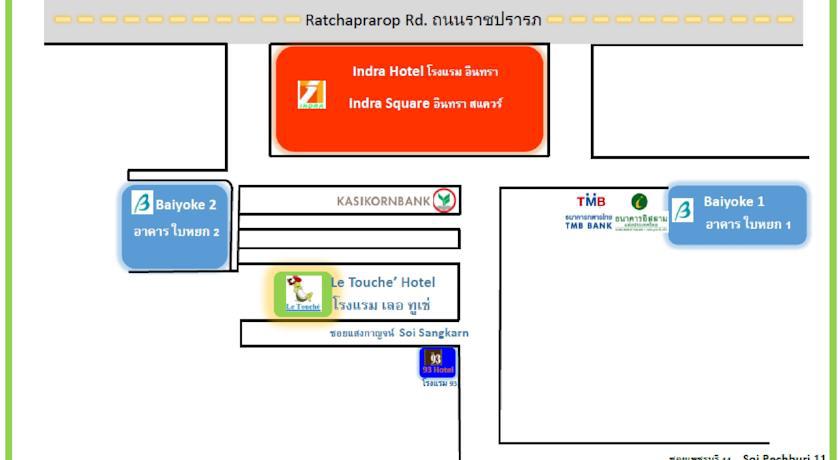Le Touche Hotel Bangkok Eksteriør billede